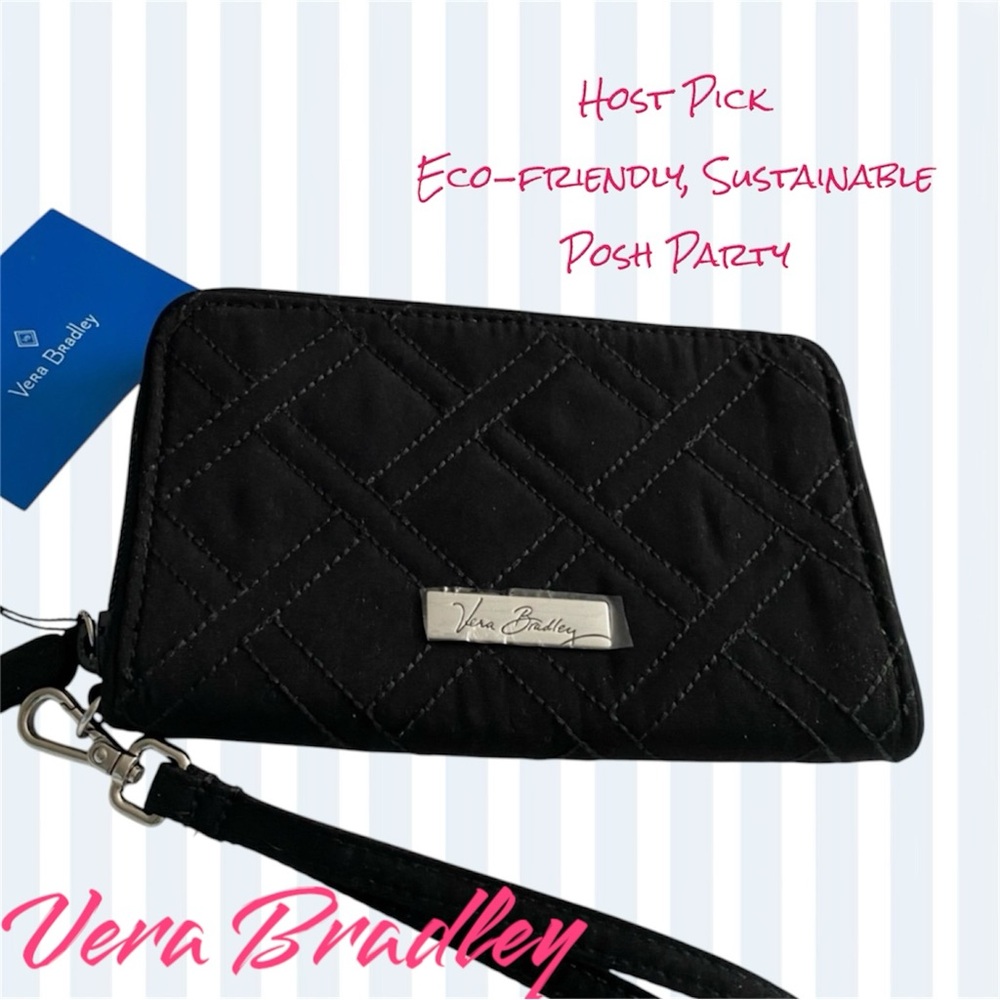 Vera Bradley Classic Grab and Go RFID Wallet/ Wristlet, NWT